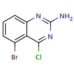 5-bromo-4-chloroquinazolin-2-amine图片