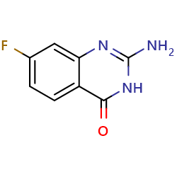 2-amino-7-fluoro-3,4-dihydroquinazolin-4-one图片