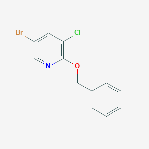 2-Benzyloxy-5-bromo-3-chloropyridine图片