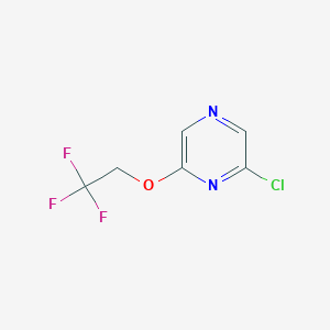 2-chloro-6-(2,2,2-trifluoroethoxy)pyrazine图片