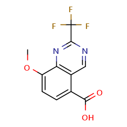 8-methoxy-2-(trifluoromethyl)quinazoline-5-carboxylicacid图片