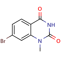 7-bromo-1-methyl-quinazoline-2,4-dione图片