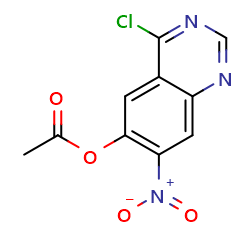 (4-chloro-7-nitro-quinazolin-6-yl)acetate图片