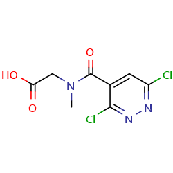 2-[1-(3,6-dichloropyridazin-4-yl)-N-methylformamido]aceticacid图片