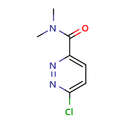 6-chloro-N,N-dimethylpyridazine-3-carboxamide图片