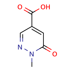 1-methyl-6-oxo-1,6-dihydropyridazine-4-carboxylicacid图片