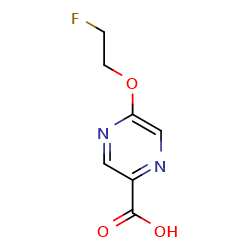 5-(2-fluoroethoxy)pyrazine-2-carboxylicacid图片