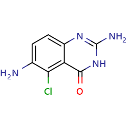 2,6-diamino-5-chloro-3,4-dihydroquinazolin-4-one图片
