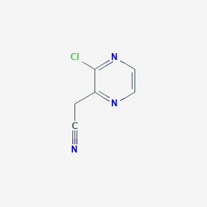 2-(3-Chloropyrazin-2-yl)acetonitrile图片