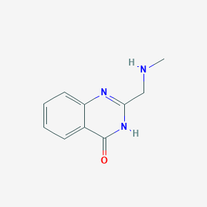 2-[(methylamino)methyl]-3,4-dihydroquinazolin-4-one图片
