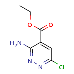 ethyl3-amino-6-chloropyridazine-4-carboxylate图片