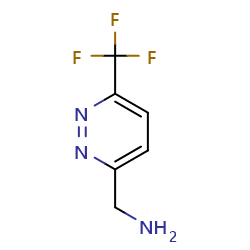 [6-(trifluoromethyl)pyridazin-3-yl]methanamine图片