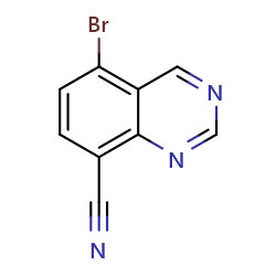 5-bromoquinazoline-8-carbonitrile图片