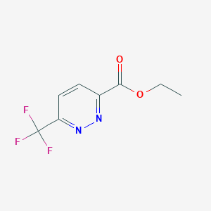 ethyl6-(trifluoromethyl)pyridazine-3-carboxylate图片
