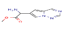 methyl2-amino-2-{pyrrolo[2,1-f][1,2,4]triazin-6-yl}acetate图片