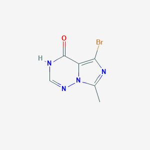 5-bromo-7-methyl-3H,4H-imidazo[4,3-f][1,2,4]triazin-4-one图片