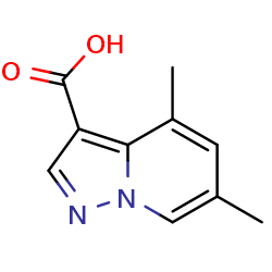 4,6-dimethylpyrazolo[1,5-a]pyridine-3-carboxylicacid图片