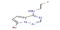 7-bromo-N-(2-fluoroethyl)pyrrolo[2,1-f][1,2,4]triazin-4-amine图片
