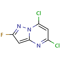 5,7-dichloro-2-fluoropyrazolo[1,5-a]pyrimidine图片