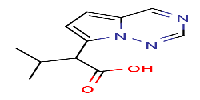3-methyl-2-{pyrrolo[2,1-f][1,2,4]triazin-7-yl}butanoicacid图片