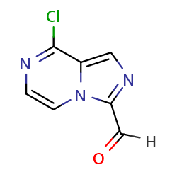8-chloroimidazo[1,5-a]pyrazine-3-carbaldehyde图片