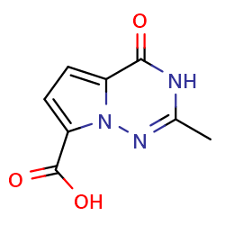 2-methyl-4-oxo-3H,4H-pyrrolo[2,1-f][1,2,4]triazine-7-carboxylicacid图片