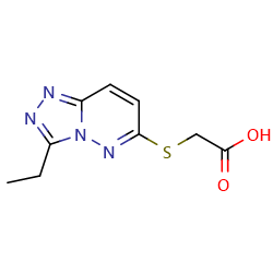 2-({3-ethyl-[1,2,4]triazolo[4,3-b]pyridazin-6-yl}sulfanyl)aceticacid图片
