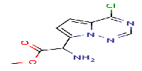 methyl2-amino-2-{4-chloropyrrolo[2,1-f][1,2,4]triazin-7-yl}acetate图片