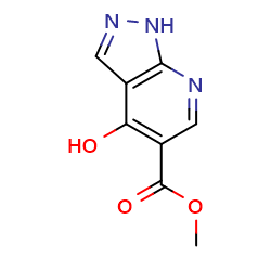 methyl4-hydroxy-1H-pyrazolo[3,4-b]pyridine-5-carboxylate图片
