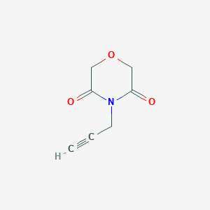 4-(prop-2-yn-1-yl)morpholine-3,5-dione图片