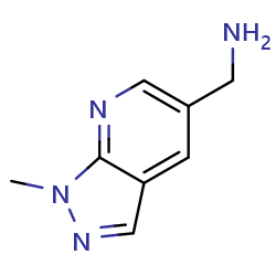 {1-methyl-1H-pyrazolo[3,4-b]pyridin-5-yl}methanamine图片