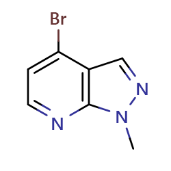 4-bromo-1-methyl-1H-pyrazolo[3,4-b]pyridine图片