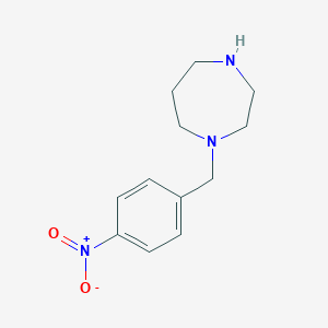 1-[(4-nitrophenyl)methyl]-1,4-diazepane图片