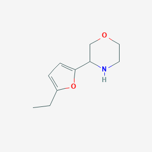 3-(5-ethylfuran-2-yl)morpholine图片
