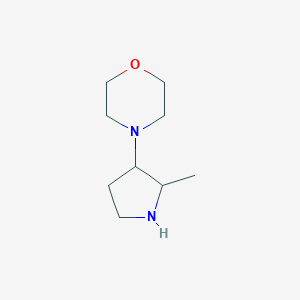 4-(2-Methyl-3-pyrrolidinyl)morpholine图片