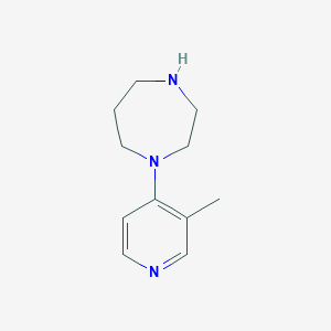 1-(3-甲基吡啶-4-基)-1,4-二氮杂环庚图片