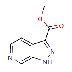 methyl1H-pyrazolo[3,4-c]pyridine-3-carboxylate图片