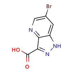 6-bromo-1H-pyrazolo[4,3-b]pyridine-3-carboxylicacid图片