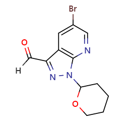 5-bromo-1-(oxan-2-yl)-1H-pyrazolo[3,4-b]pyridine-3-carbaldehyde图片