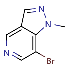 7-bromo-1-methyl-1H-pyrazolo[4,3-c]pyridine图片