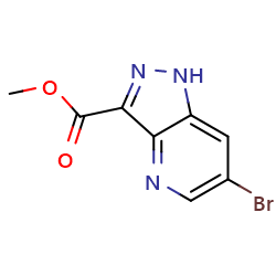 methyl6-bromo-1H-pyrazolo[4,3-b]pyridine-3-carboxylate图片