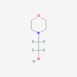4-Morpholineethanol-d4图片