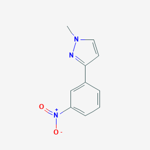 1-Methyl-3-(3-nitro-phenyl)-1H-pyrazole图片