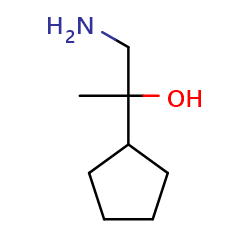 1-amino-2-cyclopentylpropan-2-ol图片