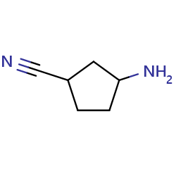 3-aminocyclopentane-1-carbonitrile图片