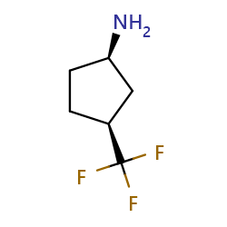 (1R,3S)-3-(trifluoromethyl)cyclopentan-1-amine图片