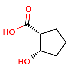 (1R,2S)-2-hydroxycyclopentane-1-carboxylicacid图片