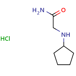 2-(cyclopentylamino)acetamidehydrochloride图片
