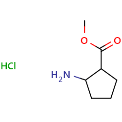methyl2-aminocyclopentane-1-carboxylatehydrochloride图片