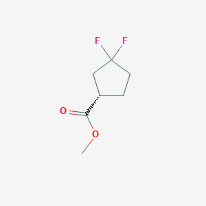 methyl(1S)-3,3-difluorocyclopentane-1-carboxylate图片